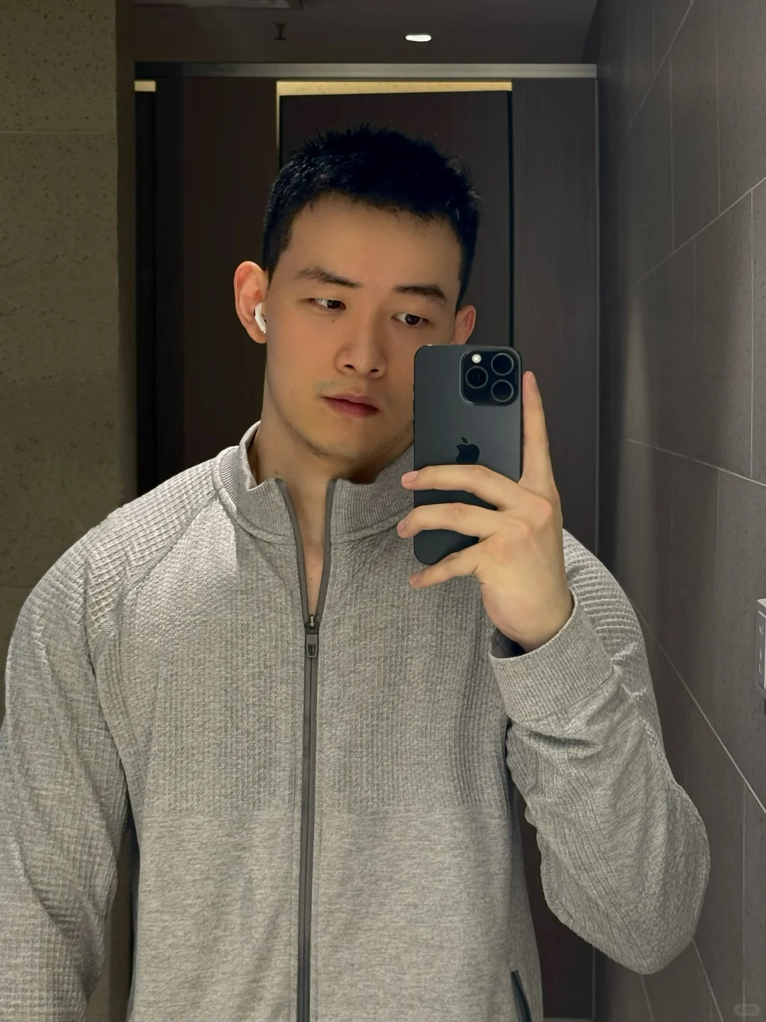 下雨，练完回家