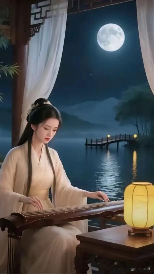 上联：读书得古趣

下联：抚琴舒清怀

（网图侵删）