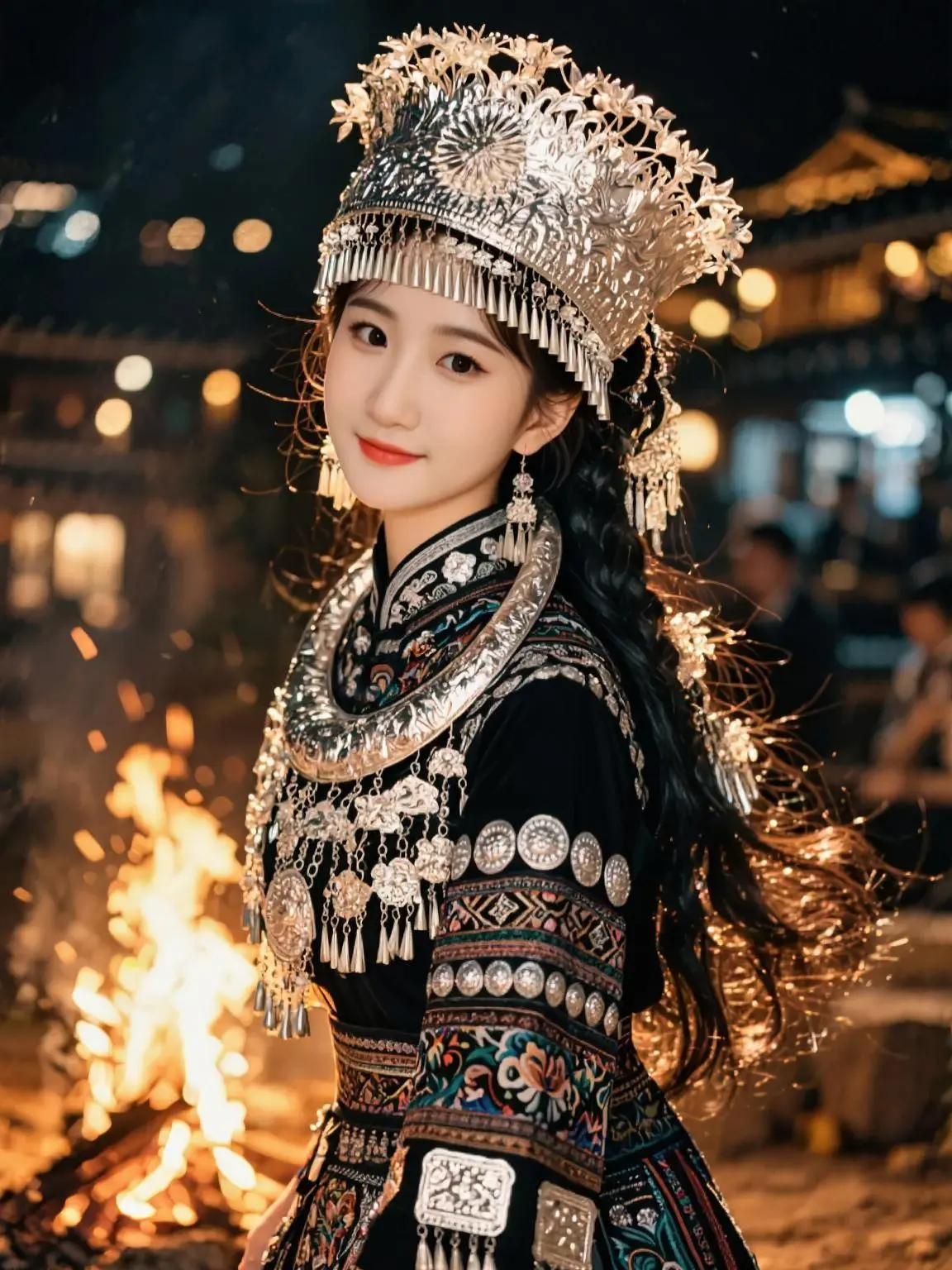 AI苗疆氛围感写真 随变ai随便玩