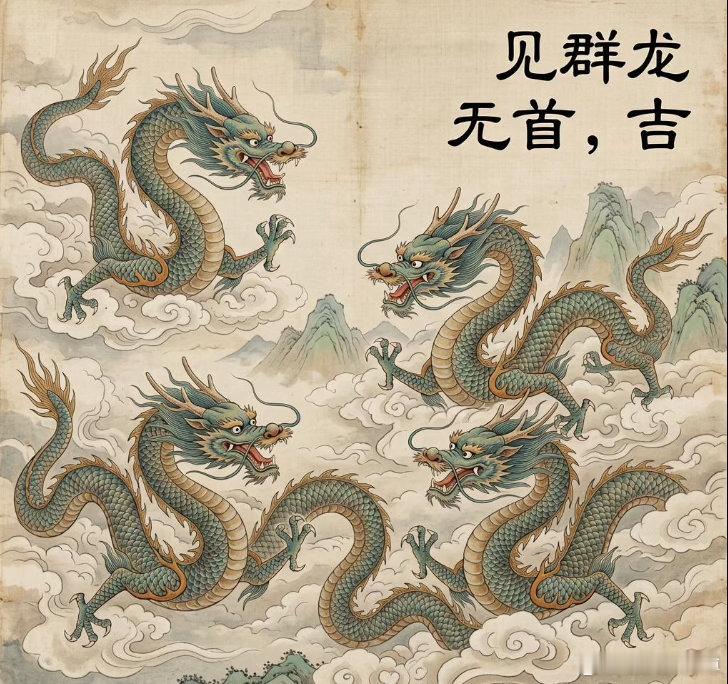 群龙无首，大吉大利！PS. 团队系统建设，方向更是如此！ 广州·珠江帝景华苑