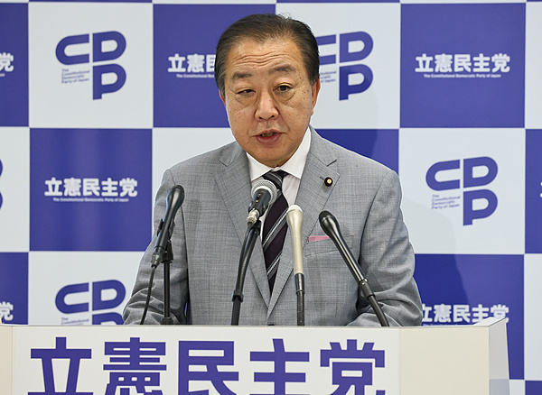 日本最大在野党领袖野田佳彦呼吁首相高市早苗努力修复对华关系，指出当前紧张局势显然