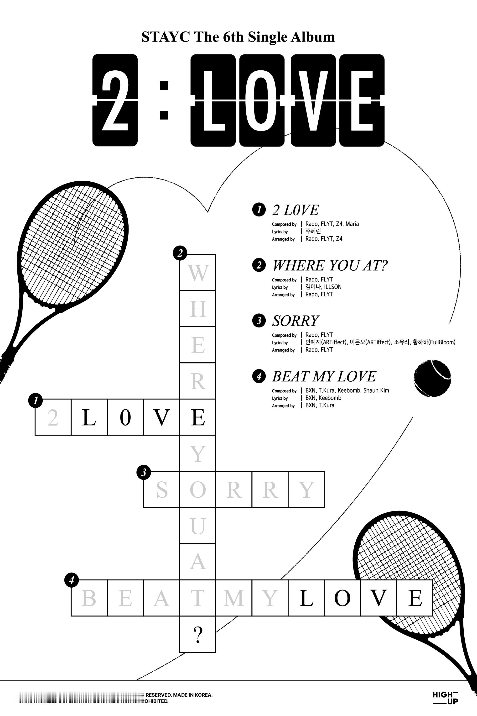【Twi】STAYC The 6th Single Album 【2:LOVE】