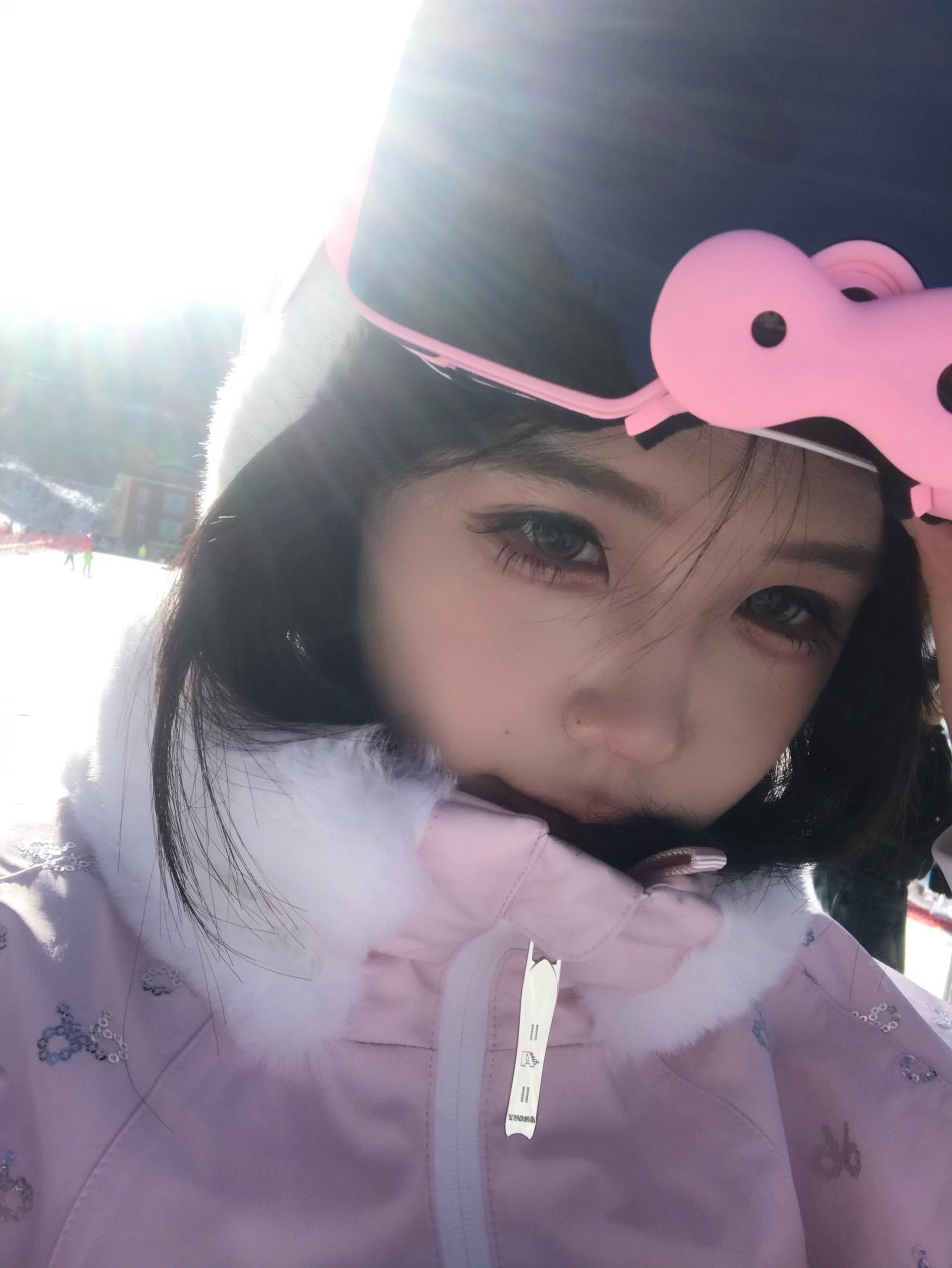 难道我真是滑雪天才