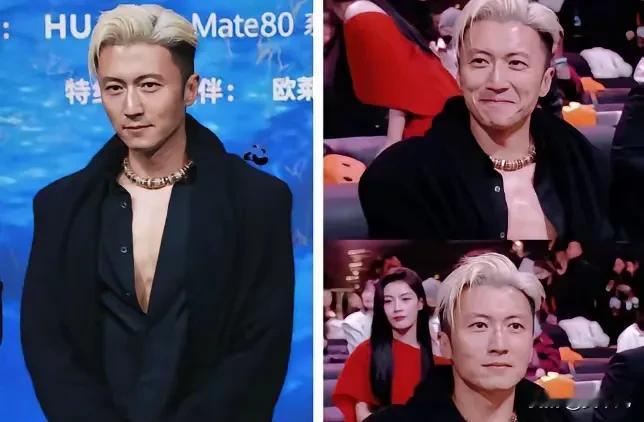 谢霆锋微博之夜的造型简直太帅了，40多岁的大叔，看着还跟30来岁差不多，妥妥的帅