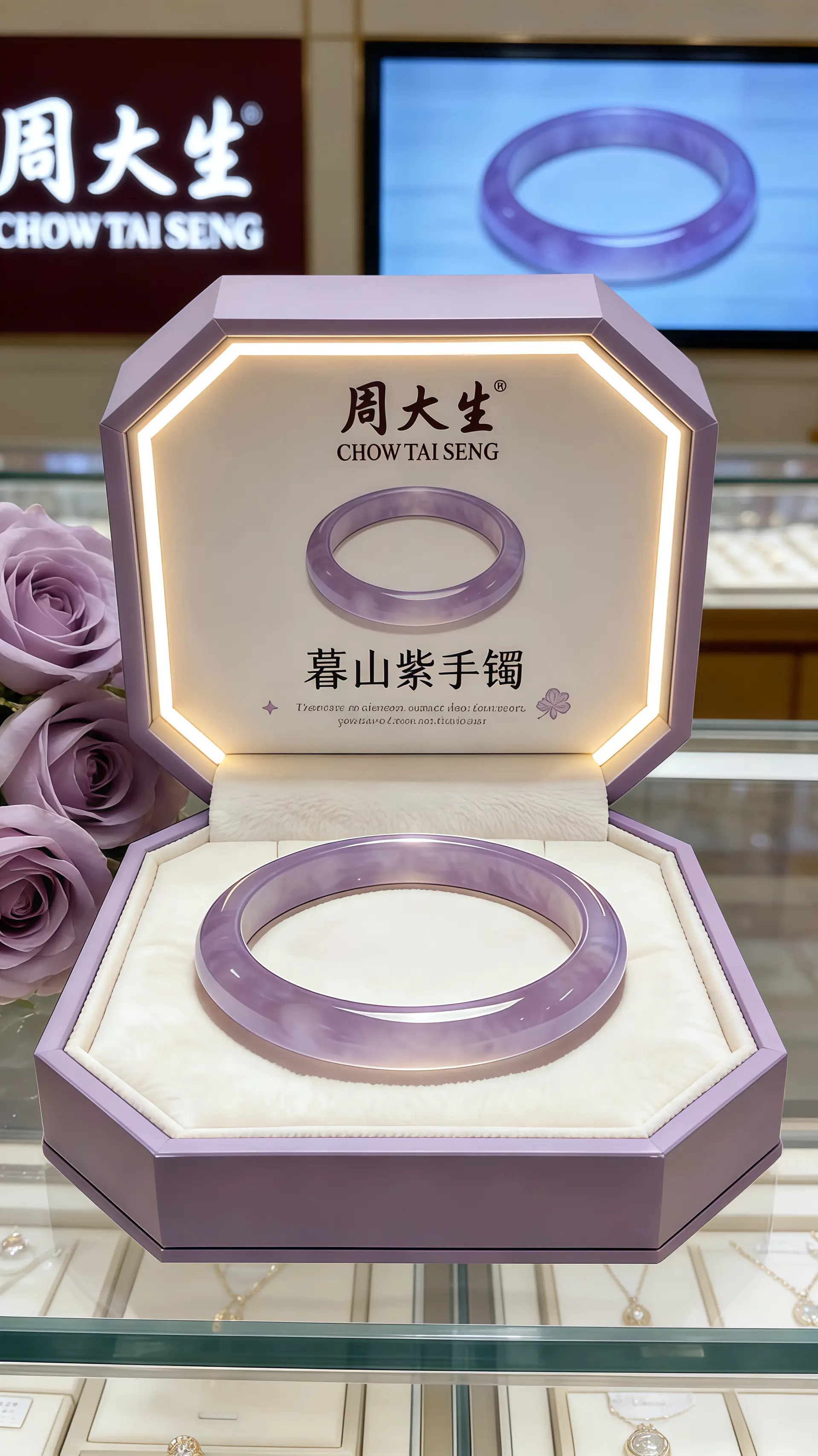 手镯 听说每个女孩子都有一个新手镯 礼物 周大生 首饰