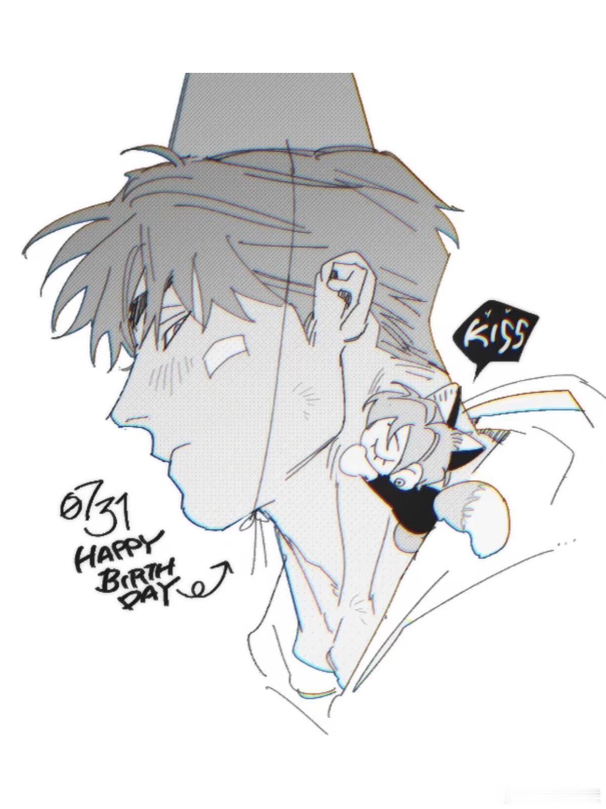 불완전연소/不完全燃烧今天是決子的生日！太太画了生日贺图，还有几张情侣问卷～不过