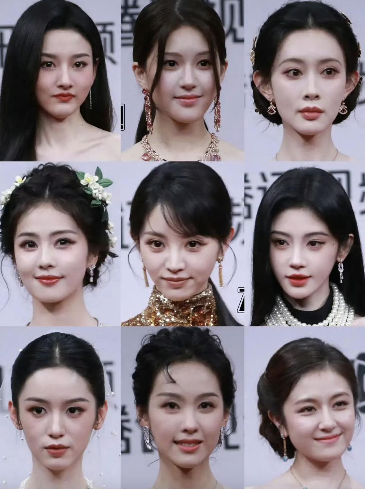 来一张星光大赏女明星怼脸图，你们评价 