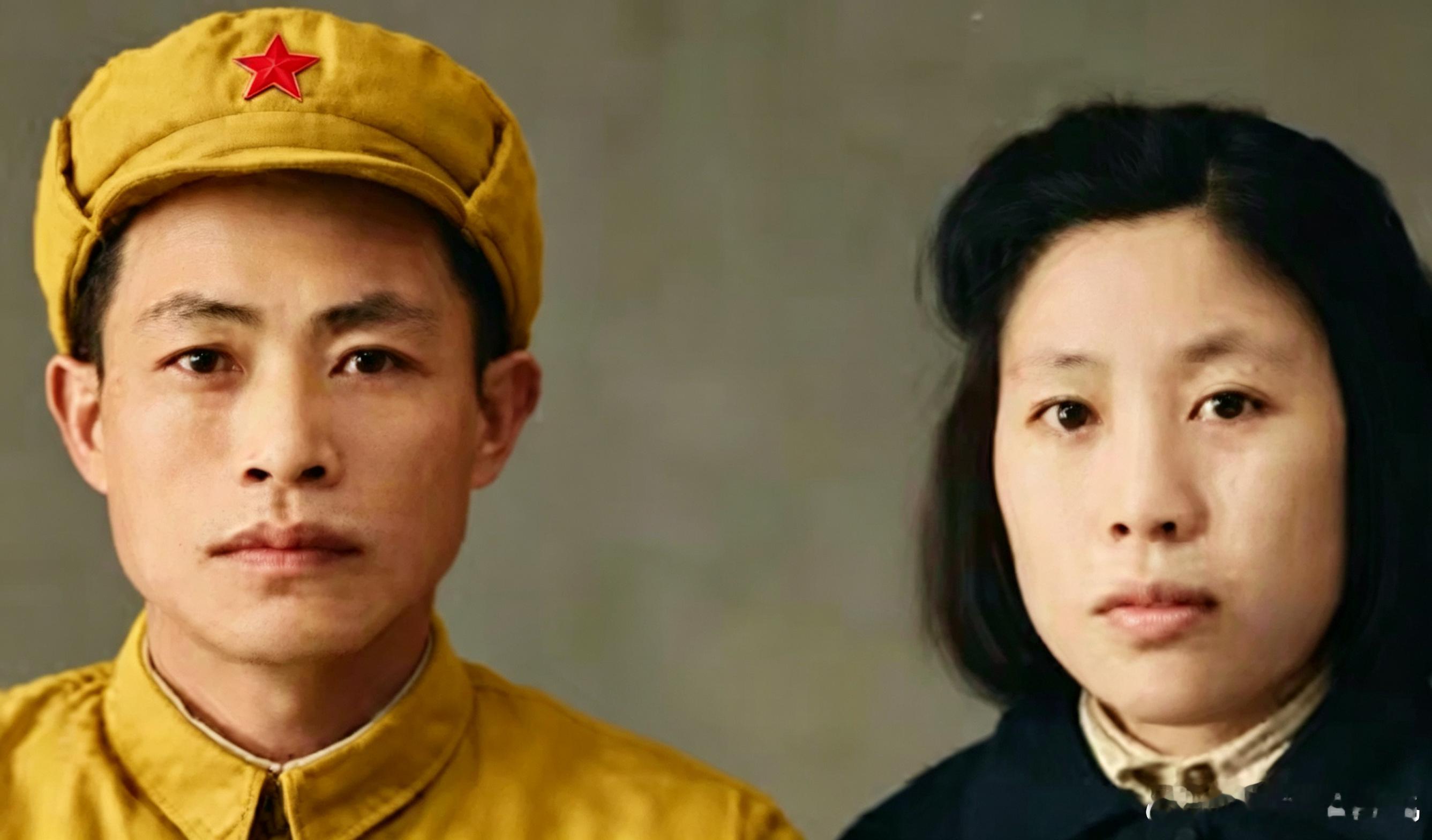 1944年，延安的一孔窑洞，一对新人结婚了一一新郎黄新廷，新娘田慧琴。调皮的小战