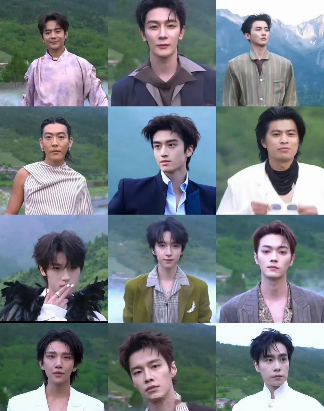 VOGUE活动男明星怼脸生图，也不知道是谁的问题😅 