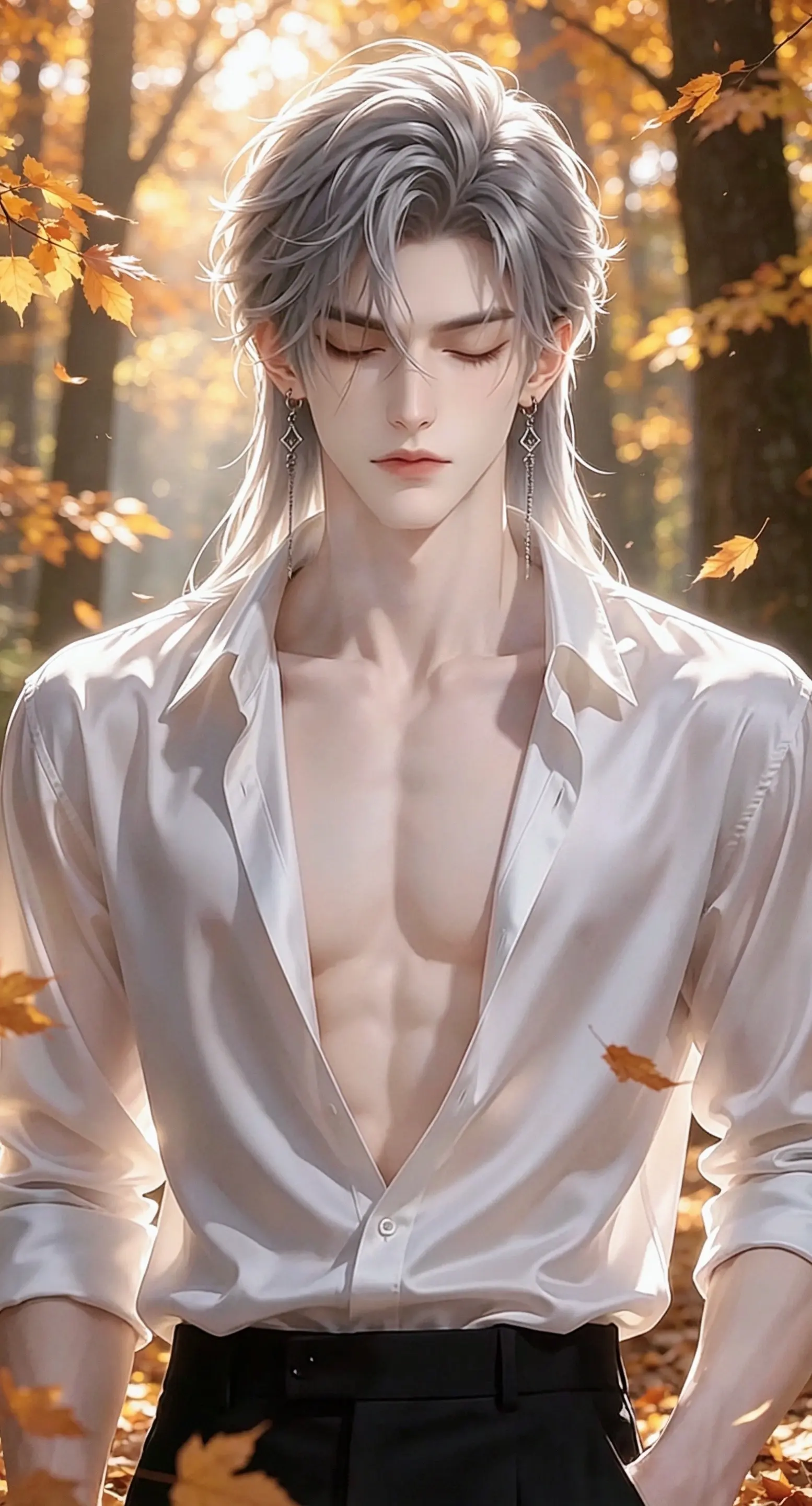AI禁欲男神写真组 ai创作全新升级