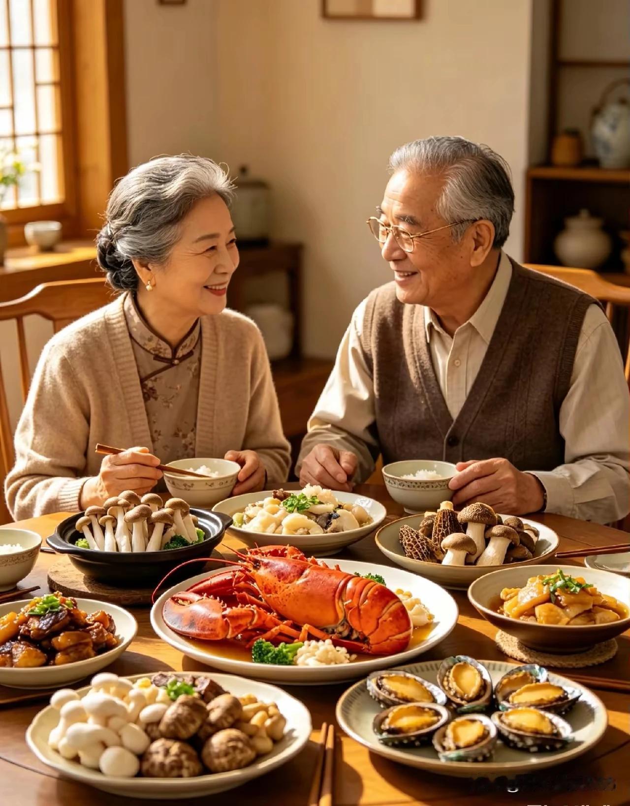 老伴虽是寻常宝，
生活调味少不了。
缺了身边这个宝，
魂不守舍心烦躁。