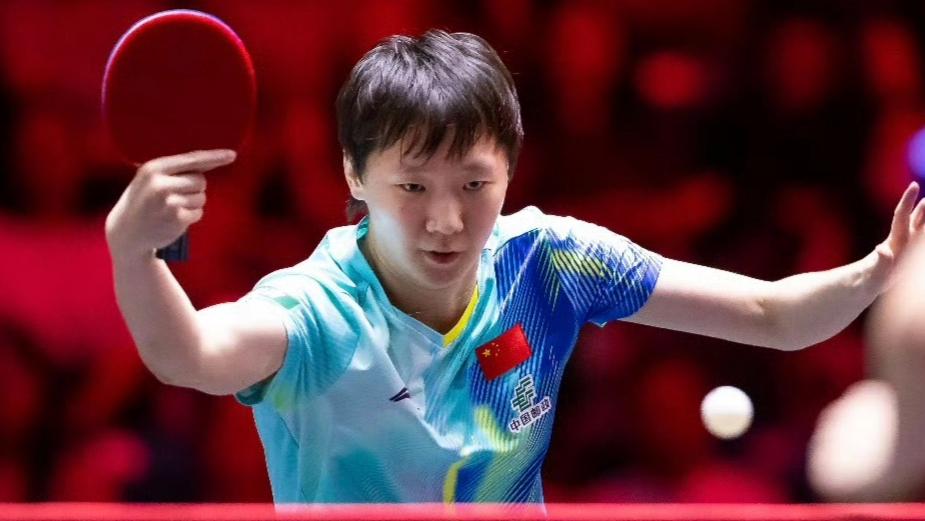 新加坡大满贯一夜女单16强决出八席！
王曼昱3-1突围，陈熠3-0横扫过关！
