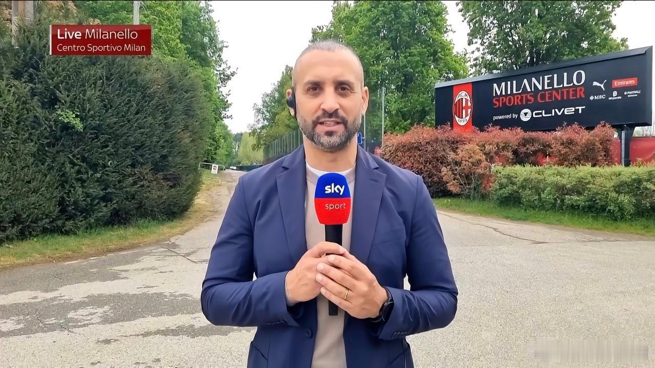 【言论🗣】天空体育记者马努埃莱·巴约基尼在连线节目中表示：“这是几分钟前，或者