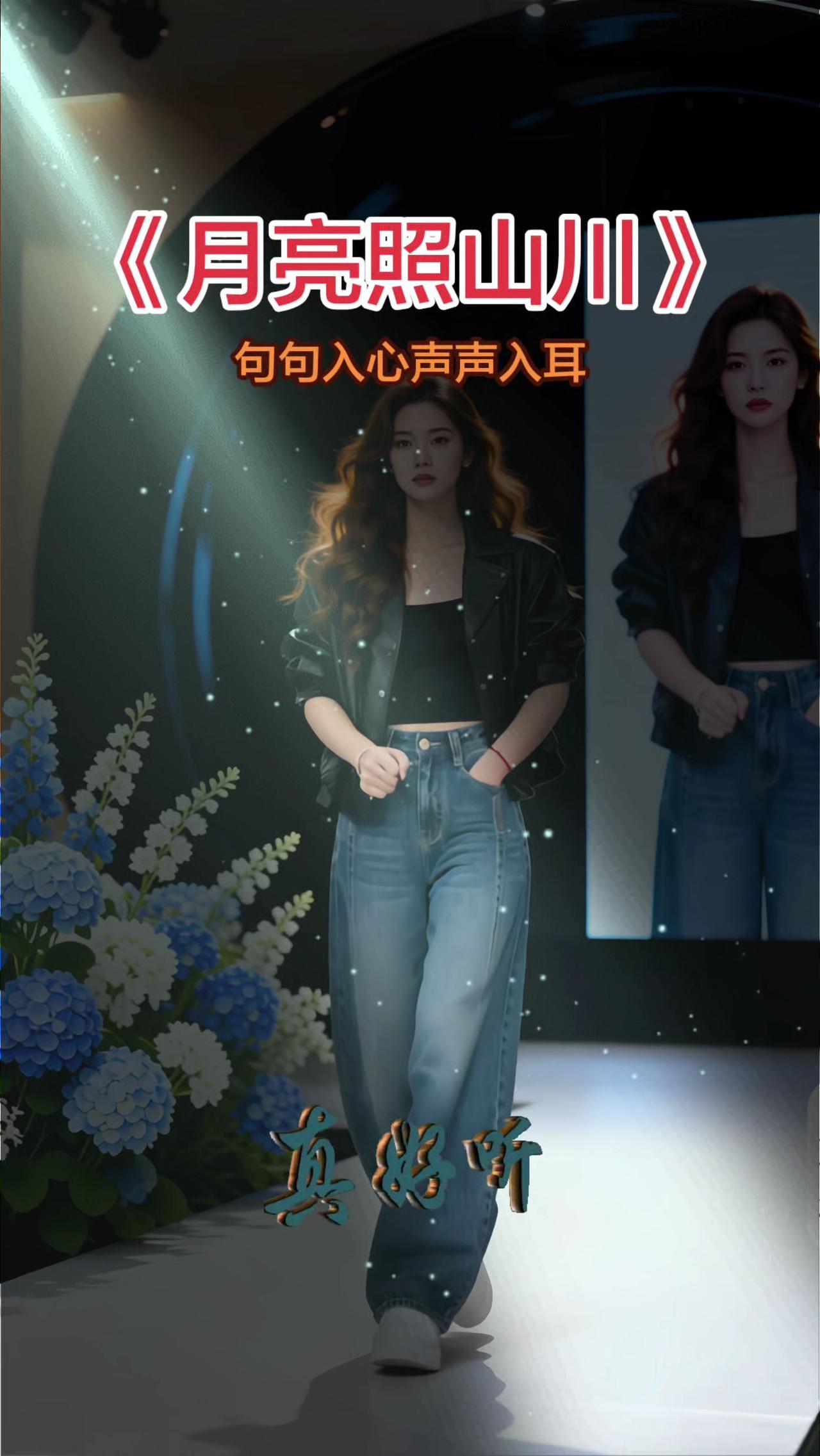 《月亮照山川》牛仔裤 女装穿搭 穿搭 每日分享