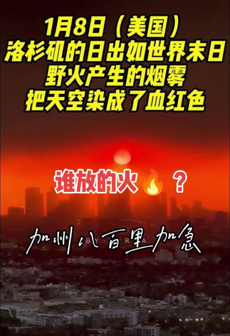 谁放的火？是天灾还是人祸？好莱坞 火灾现场 搜别墅