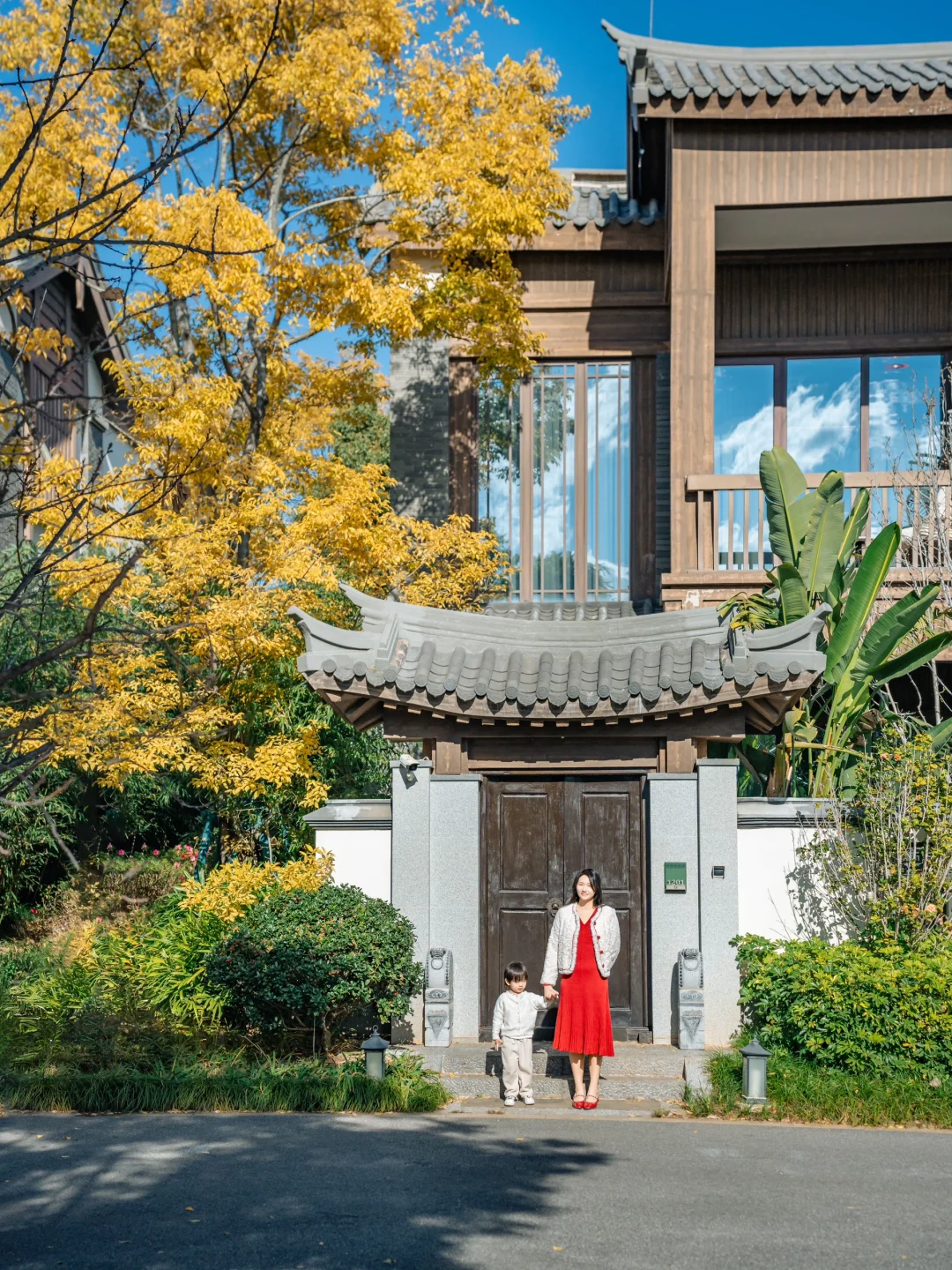 来昆明一定不要错过这家中式庭院滑雪别墅！