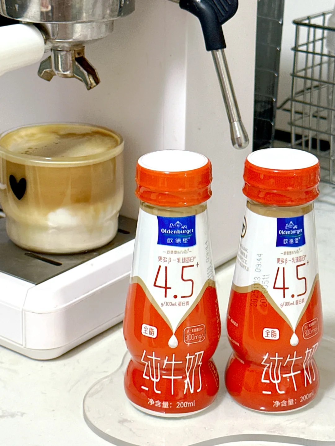 生活里的小幸福！一口香浓拿铁☕️超治愈