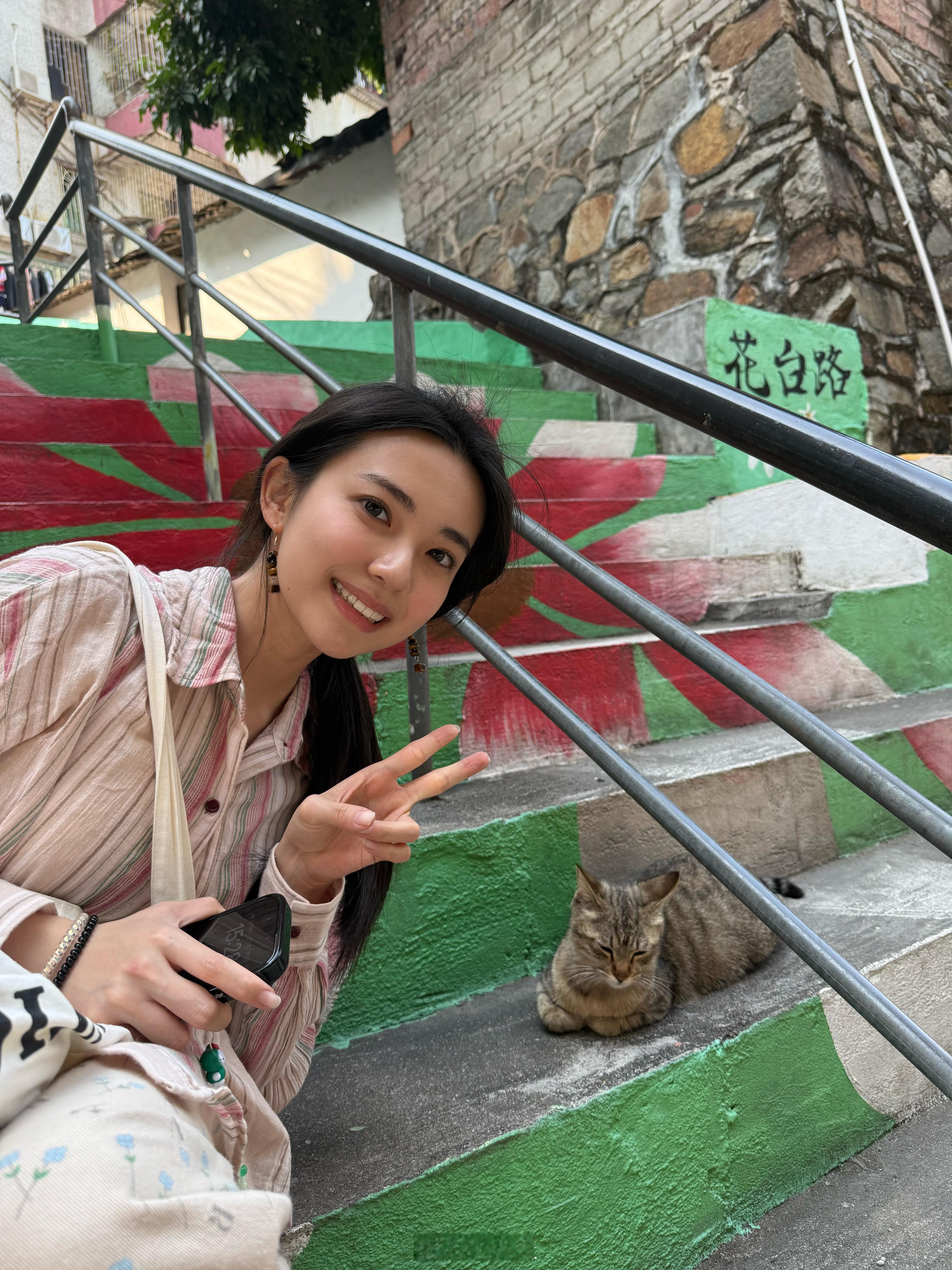 最近频繁遇见小猫 ​​​