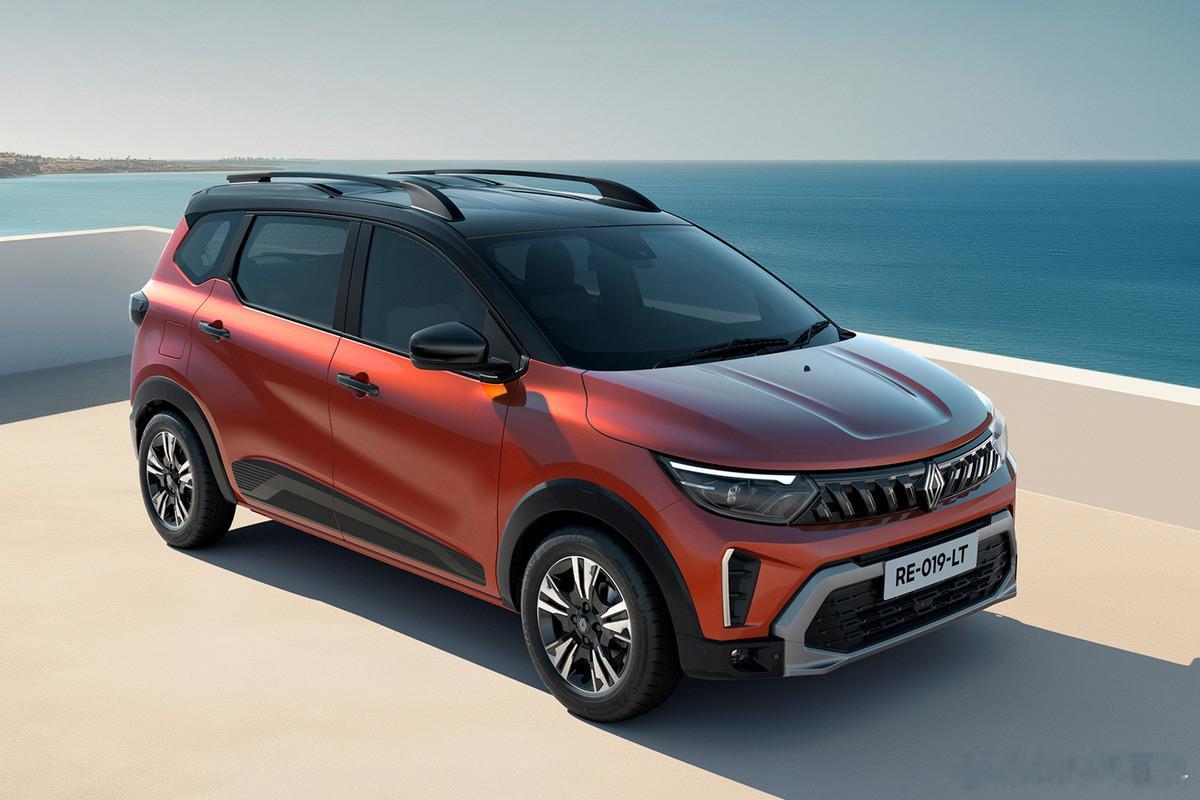 雷诺 刚刚发布了全新Triber，作为第三世界特供车，新车与Kwid、Kiger