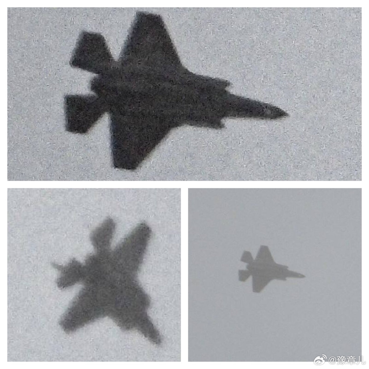 伊朗的伊斯法罕上空被拍摄到执行防空压制和空战任务的美国空军F35战斗机。 