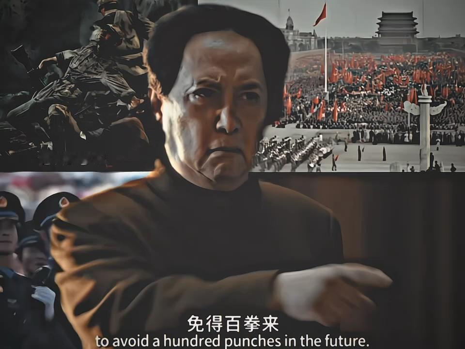 毛主席的一句“打得一拳开免得百拳来”有多高瞻远瞩，五场卫国之战，印证了的远见！