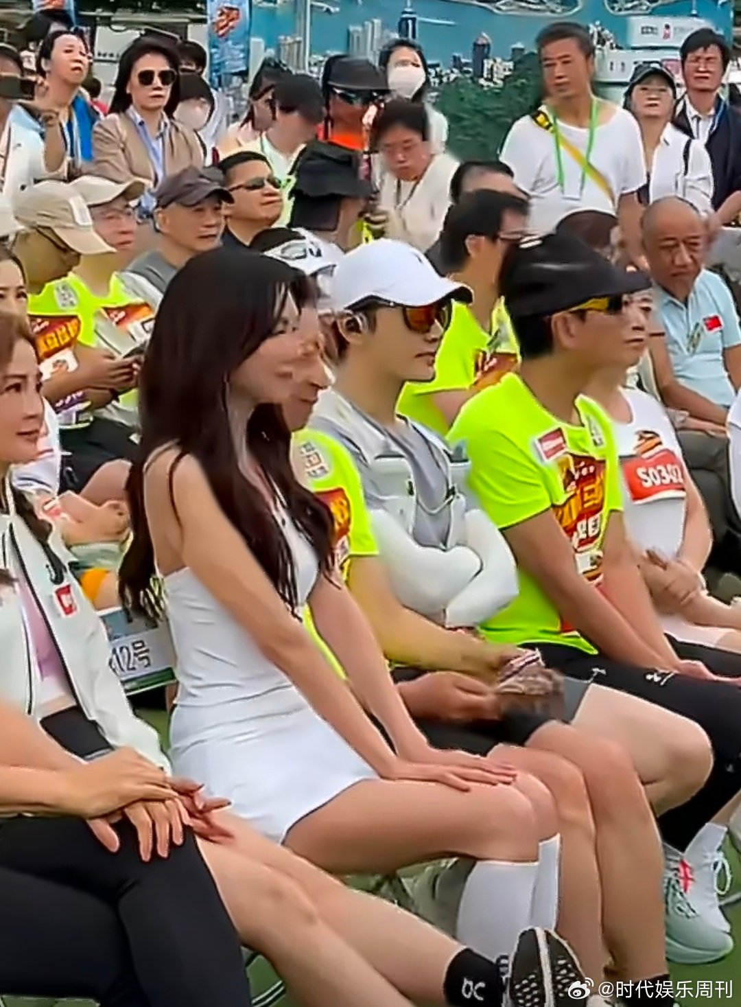 黄晓明黄宗泽林志玲阿sa同框林志玲阿sa同框生图跨圈同框太惊艳，男神女神同框和谐