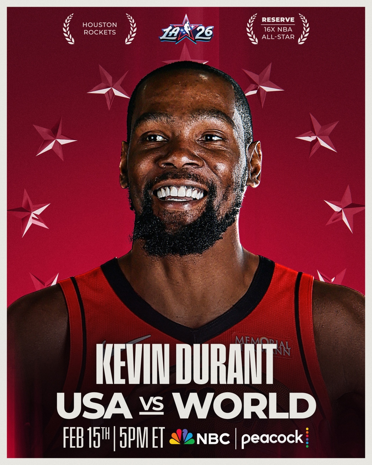 杜兰特入选本赛季全明星替补阵容！！！nba全明星