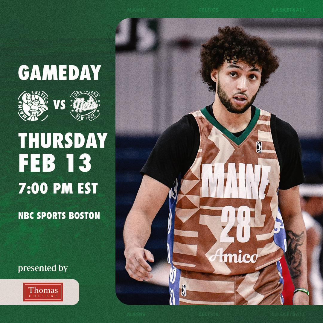 缅因州凯尔特人  GAME DAY ! LET‘S GO CELTICS ☘️ 