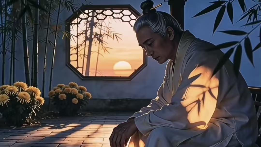 天净沙·岁月感怀
岁月染鬓成霜，
红尘遍体沧桑，
历尽人间冷暖。
斜阳相望，
衰