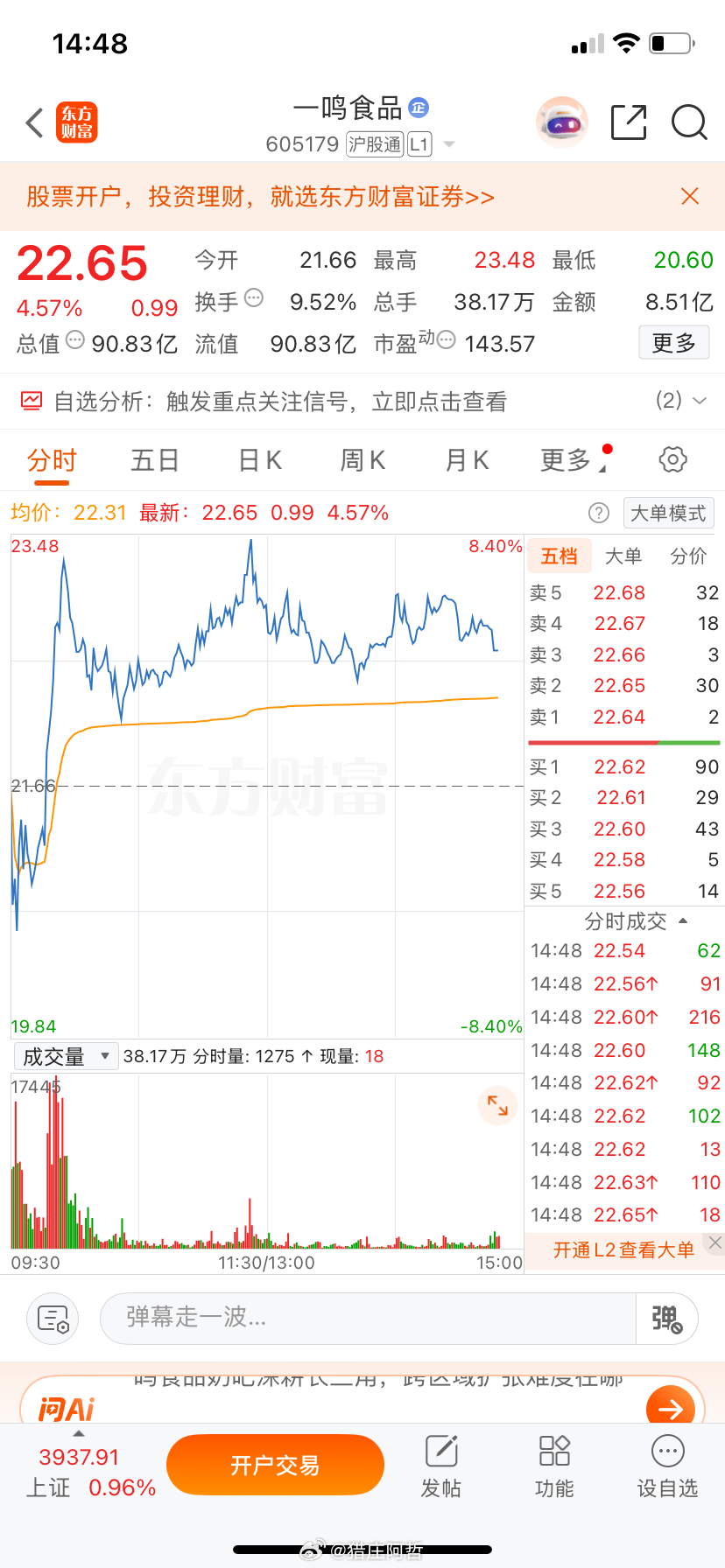 兄弟们，看图，一鸣非常漂亮，明白回复178！ 