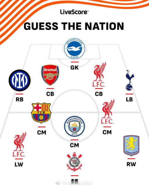 这是哪个国家队的阵容？  