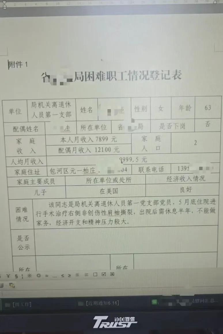 月入2万、儿子在美国，竟成“困难职工”？
安徽药监局这波“神”操作网友们都看懵了