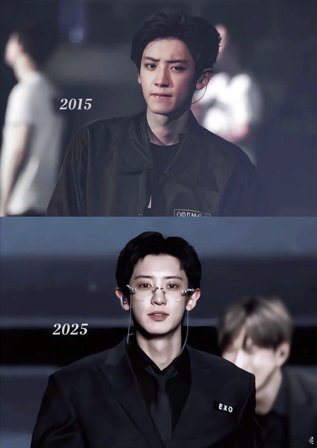 朴灿烈这十年岁月让你更成熟了更有男人味了 