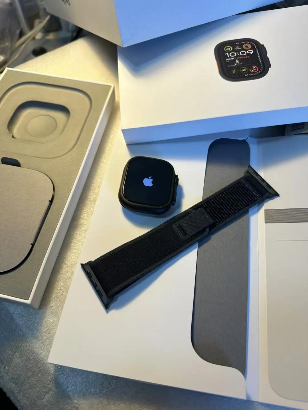 24款Apple Watch ultra2 黑色 激活十多天全套4xxx