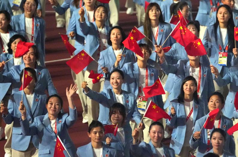 开赛才5天，亚运会就没悬念了！中国48金碾压，连续11届锁定金牌榜第一！

20
