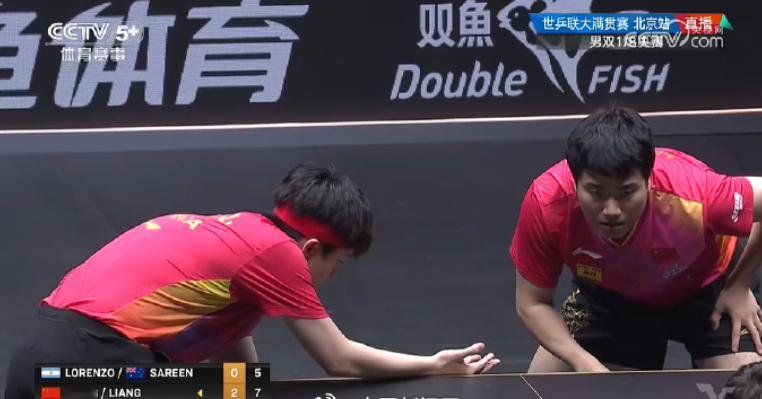 #王楚钦梁靖崑vs洛伦佐萨琳##王楚钦回应单打失利# 打得很好 王楚钦第三局连续