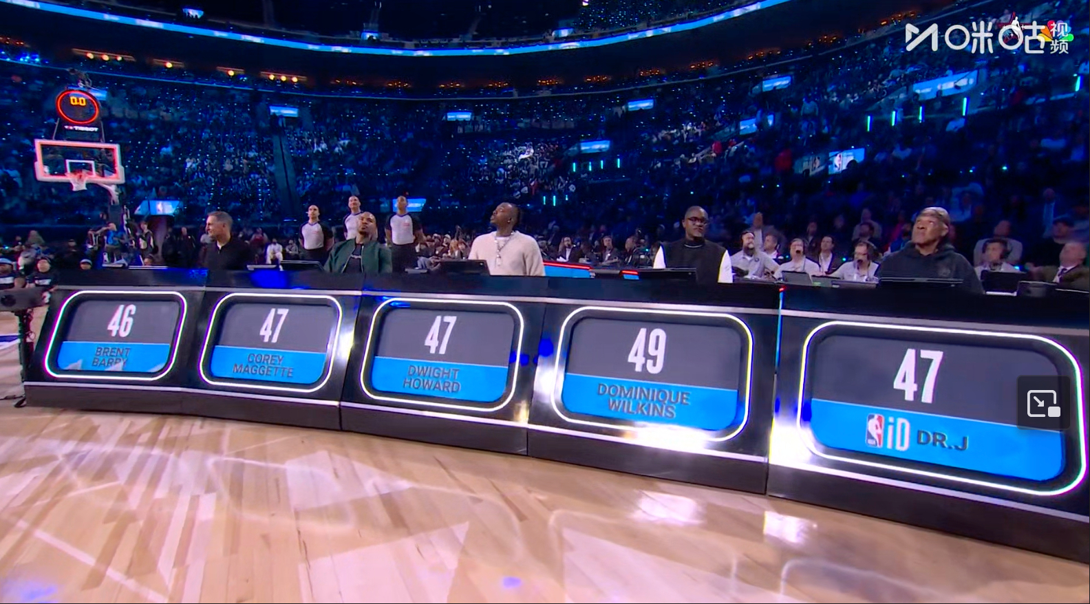 海斯第二扣 空中胯下暴扣！算了算了，咱就是客串一下2026NBA全明星NBA全明