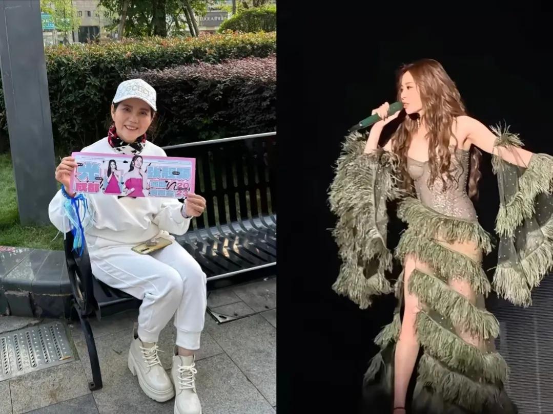 张靓颖在西安演唱会上摔下舞台
最心疼的人不是她的前夫，
也不是张靓颖演唱会上的工