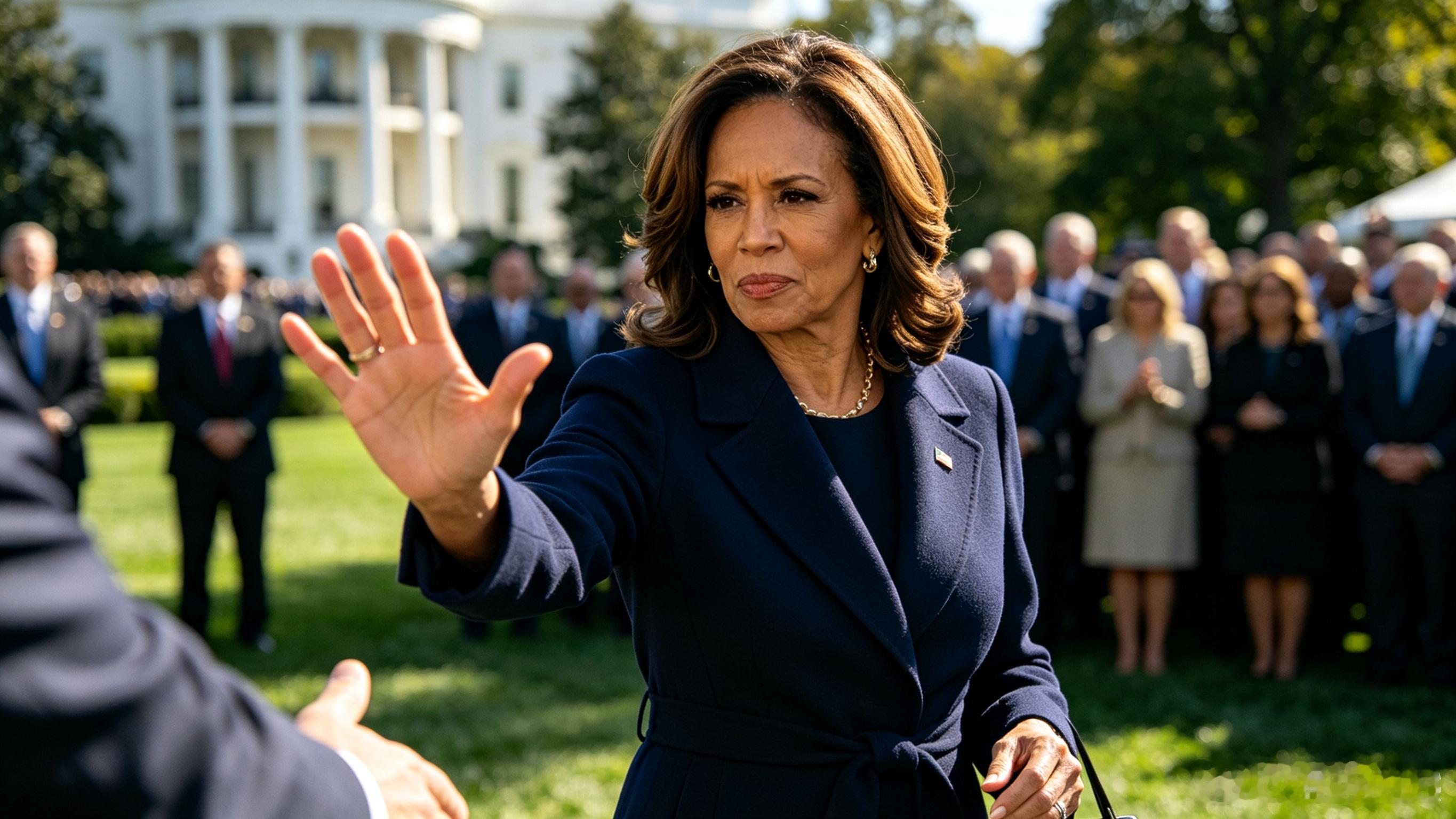 【美国第一夫人撤回一个牵手】公开场合连手都不让碰，特朗普那手悬在半空怪尴尬的。老