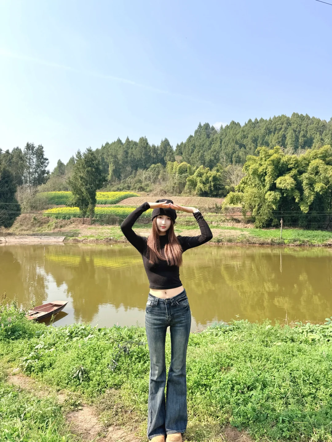 川渝辣妹回村实况｜别管我，在老家很爽