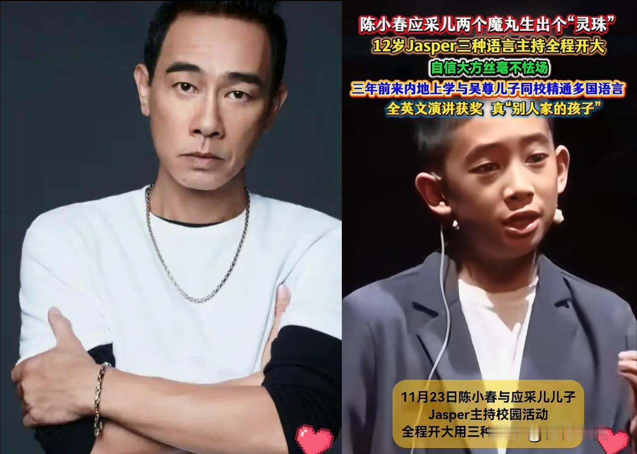 中文才是硬通货！陈小春早看透，培养全能儿子，养老事业双丰收
 
近期再看陈小春的