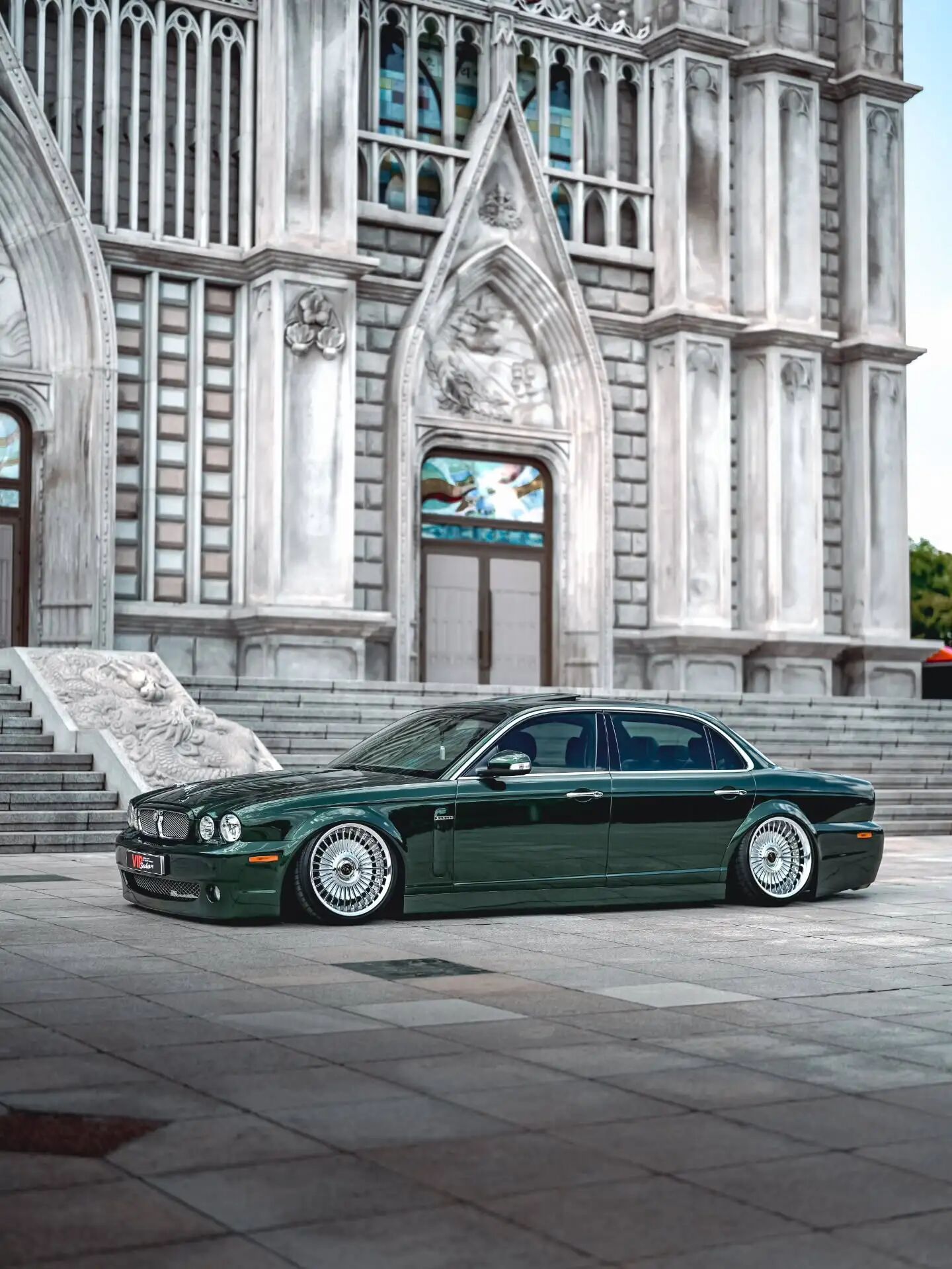 捷豹jaguar XJ vipstyle！这样的低趴风格你喜欢吗？