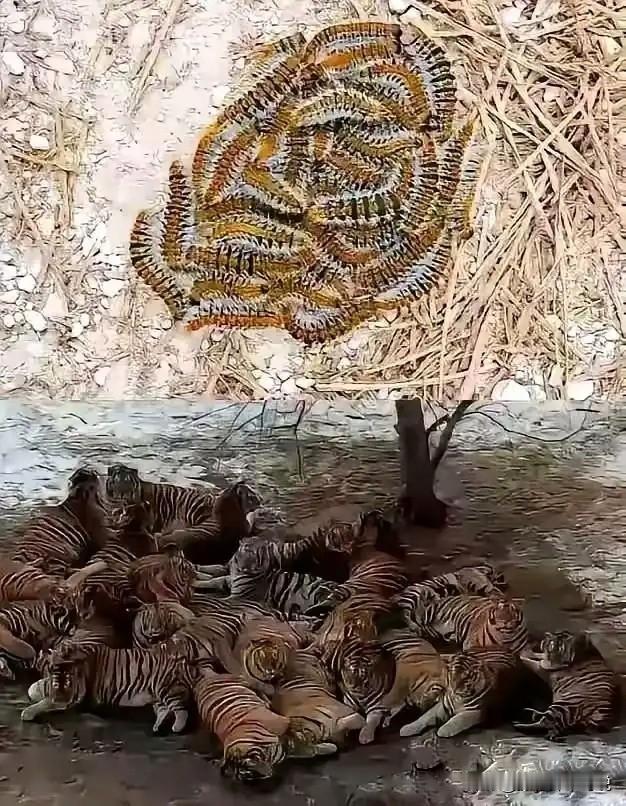 古代将老虎称为大虫是有道理的，至少从字面意思和外在形象上是非常有联动关系的。比如