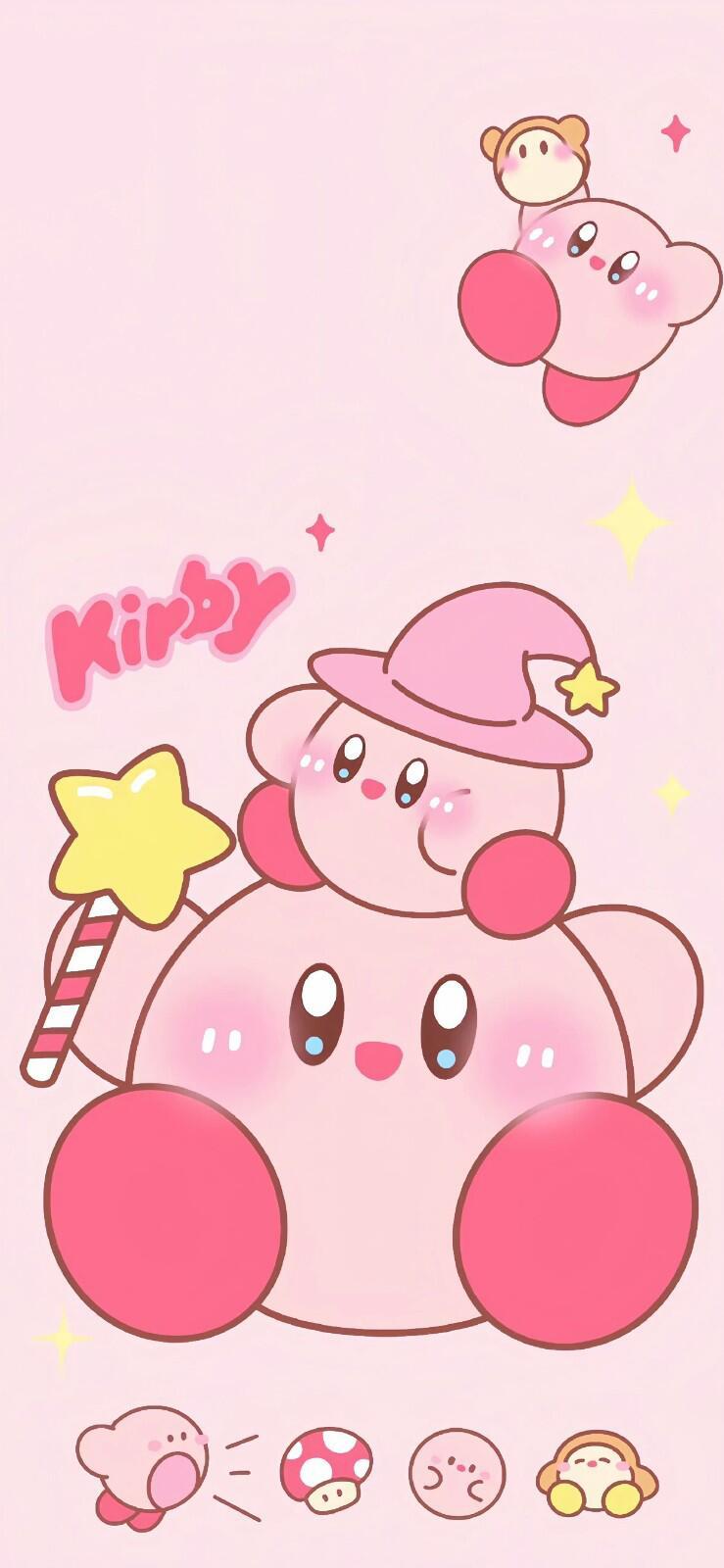 动漫壁纸｜可爱壁纸｜星之卡比  