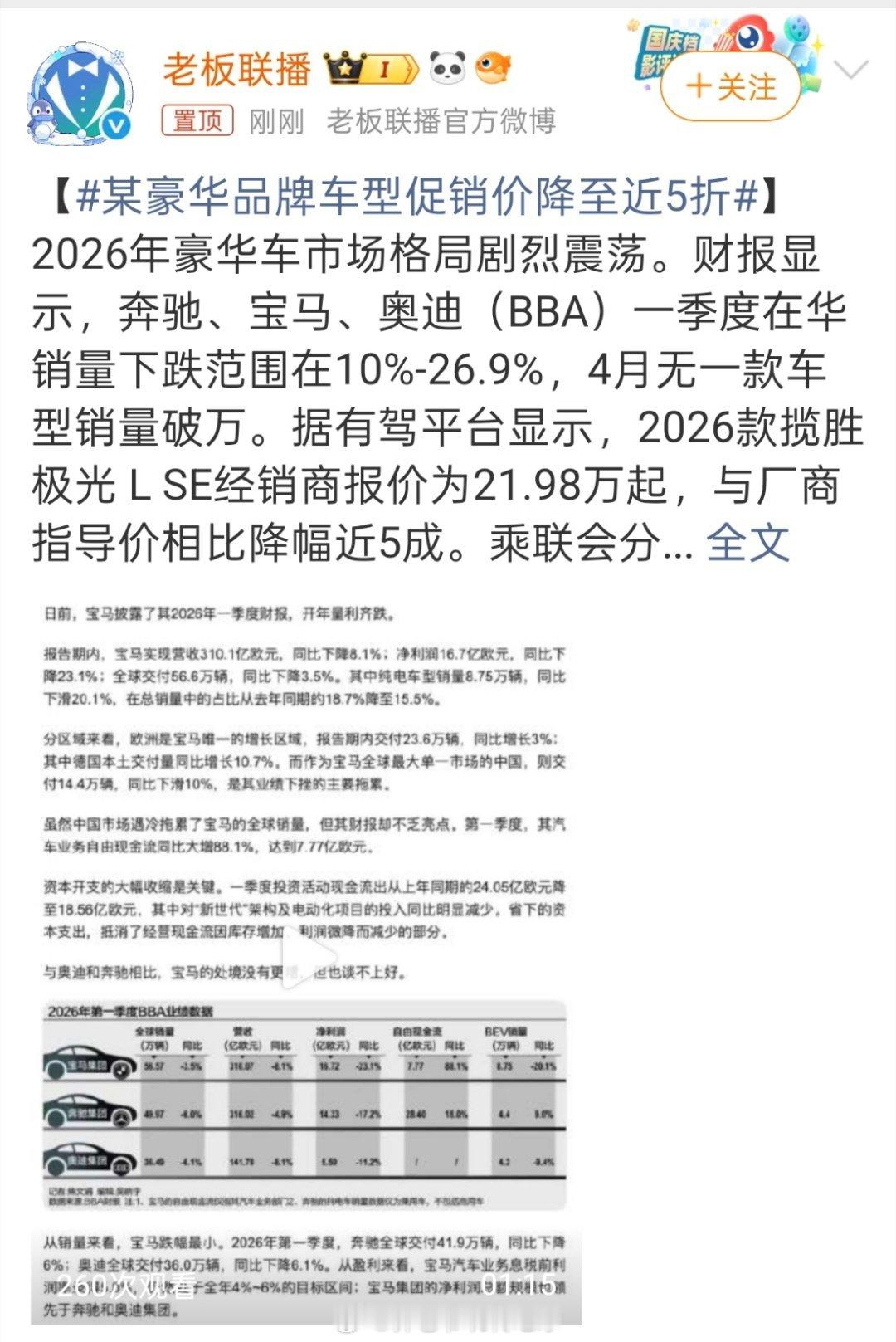 以前觉得豪华品牌面子足，现在大家买车更实际了，看车机灵不灵敏、开起来智不智能。极