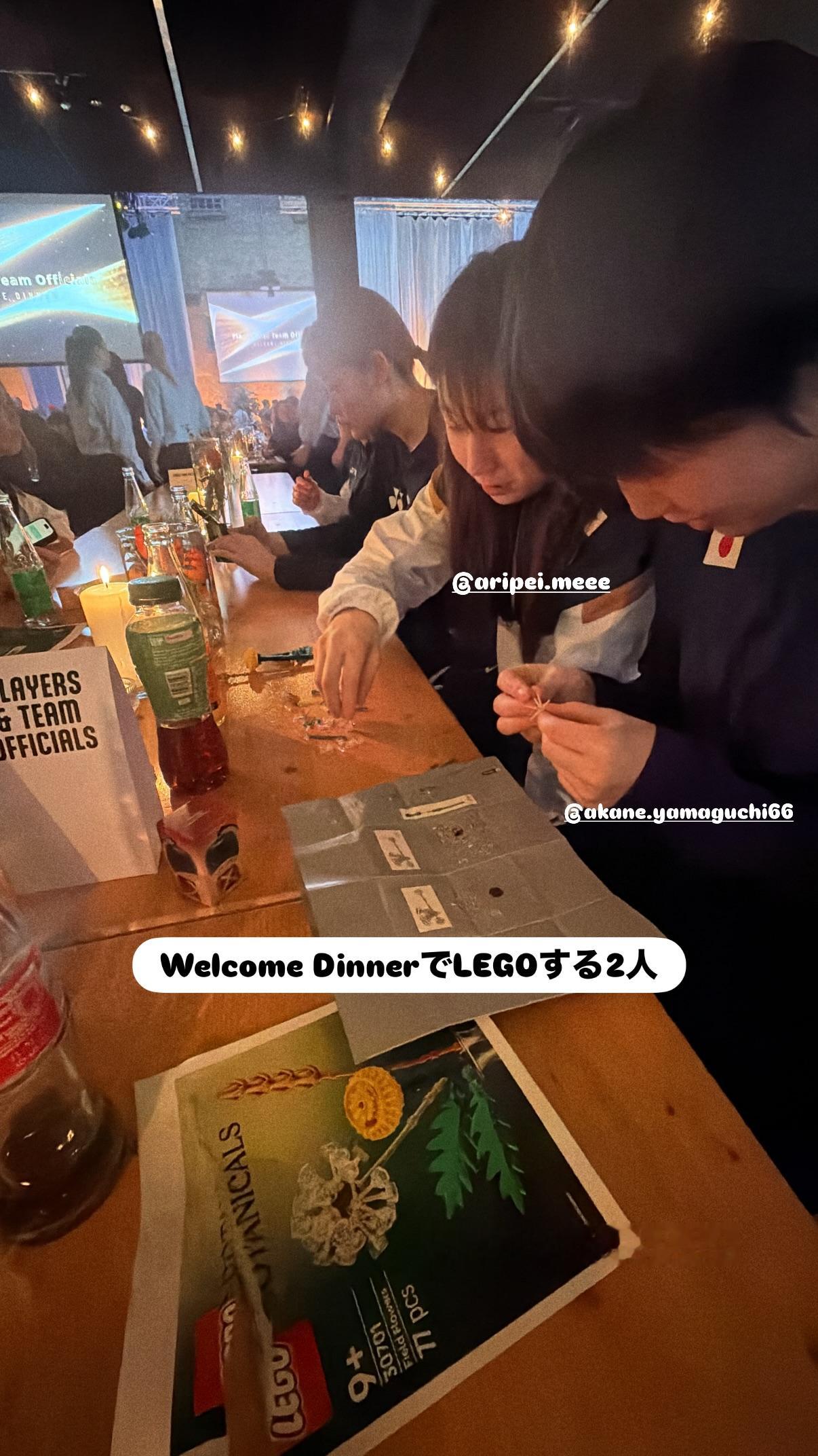 日羽汤尤杯欢迎晚宴📷巅峰对决胜利在握2026年汤尤杯羽毛球