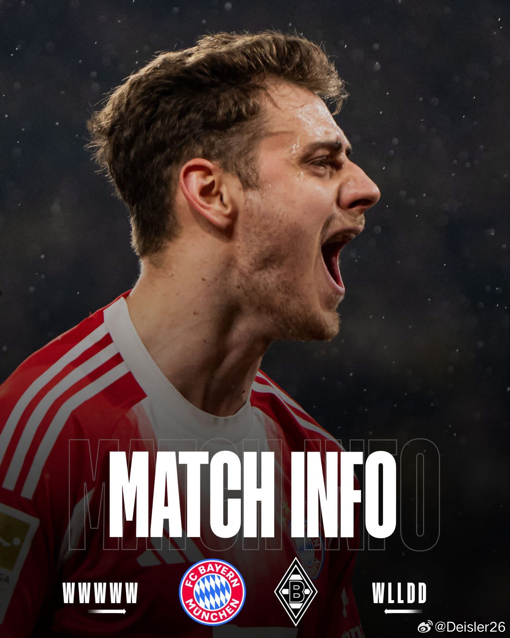 🚨🗣️𝟮𝟬𝟮𝟱-𝟮𝟬𝟮𝟲賽季第2️⃣5️⃣轮—— 拜仁慕尼黑