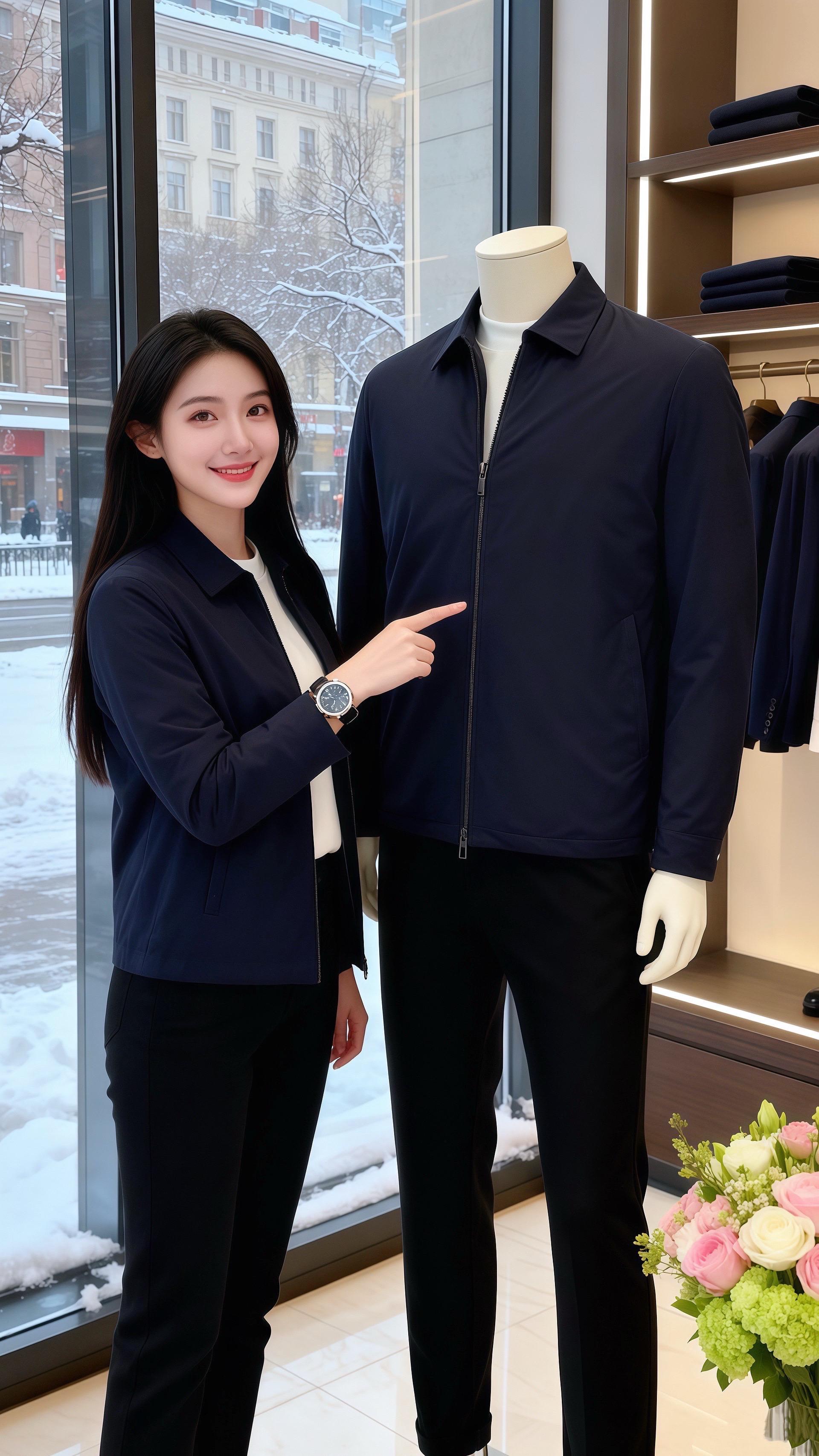 藏青雪暖  北城的雪絮绕着玻璃窗，皓明推开咖啡店的门，一眼就看见许妍倚...