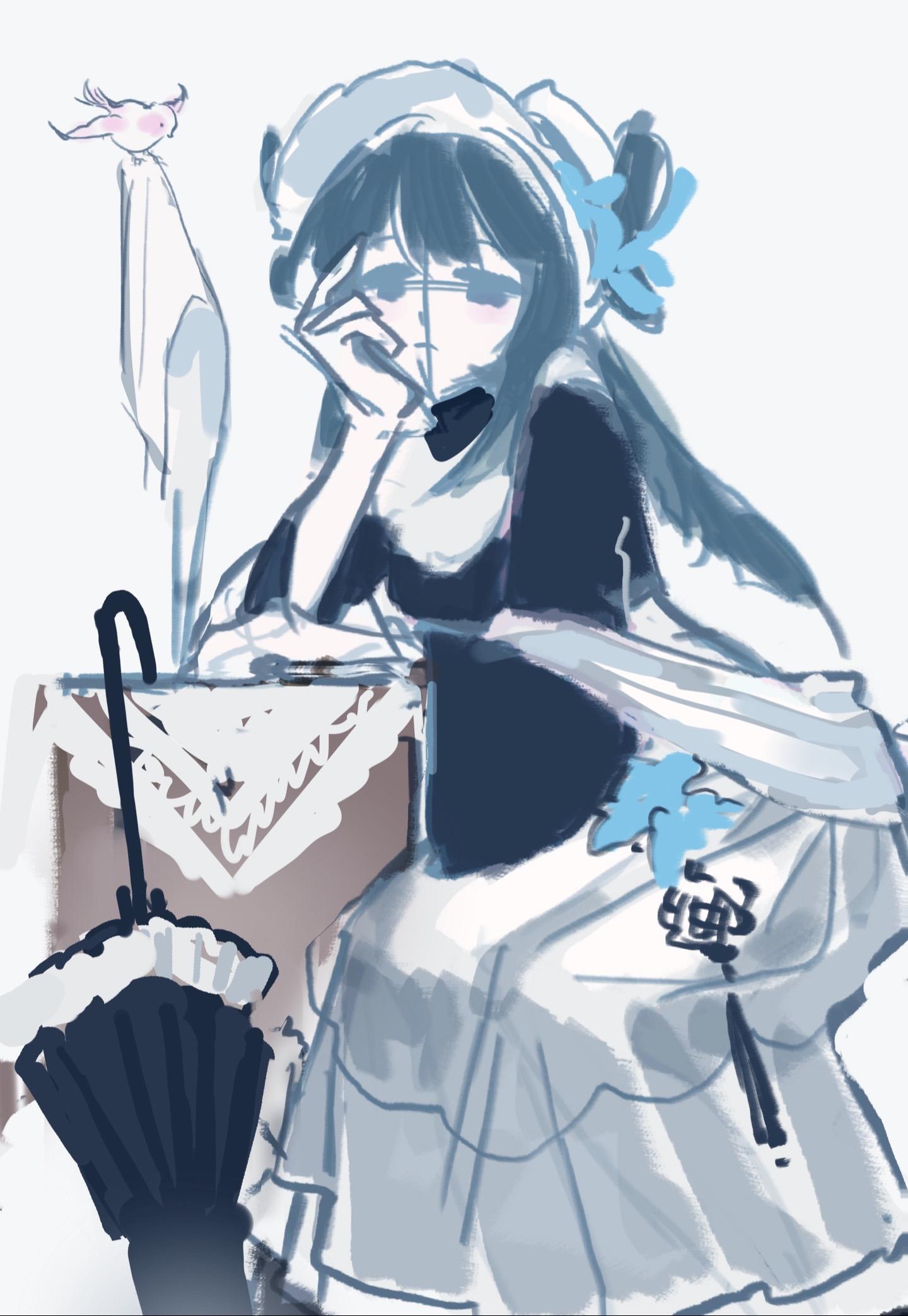 美丽服设使我笔尖旋转