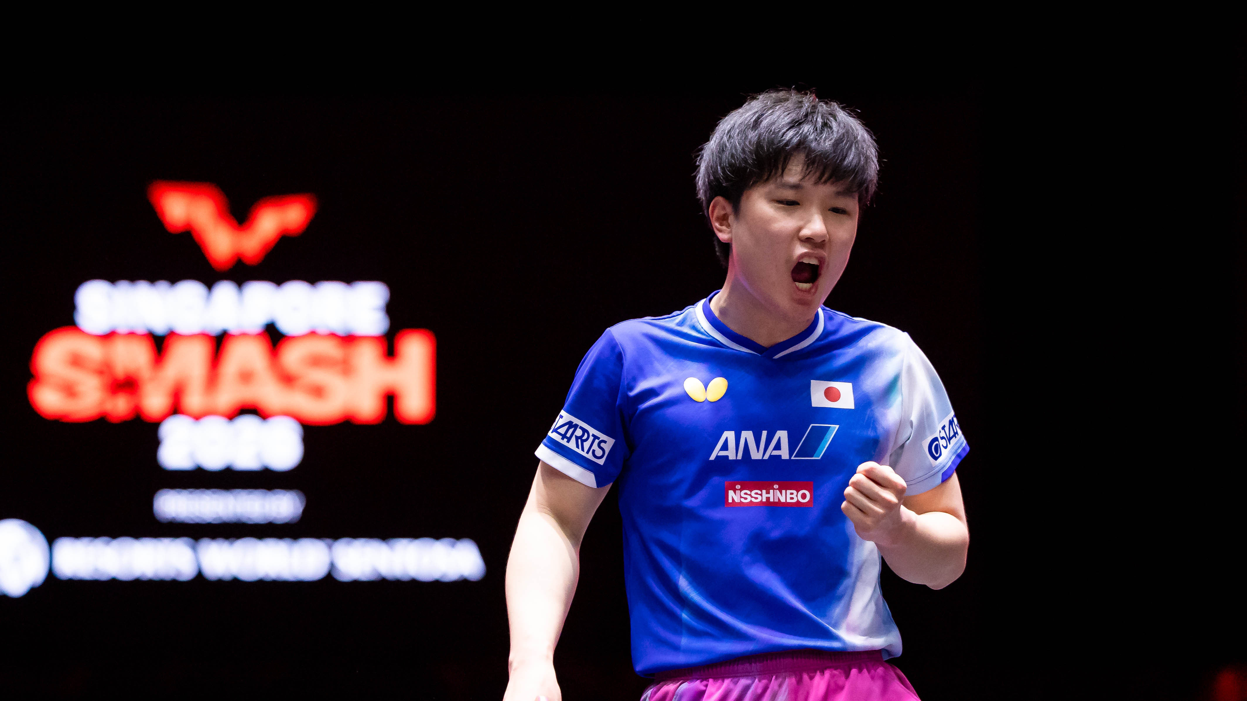 张本智和张本智和wtt新加坡大满贯2026 男单R64图集📷cr.wtt 